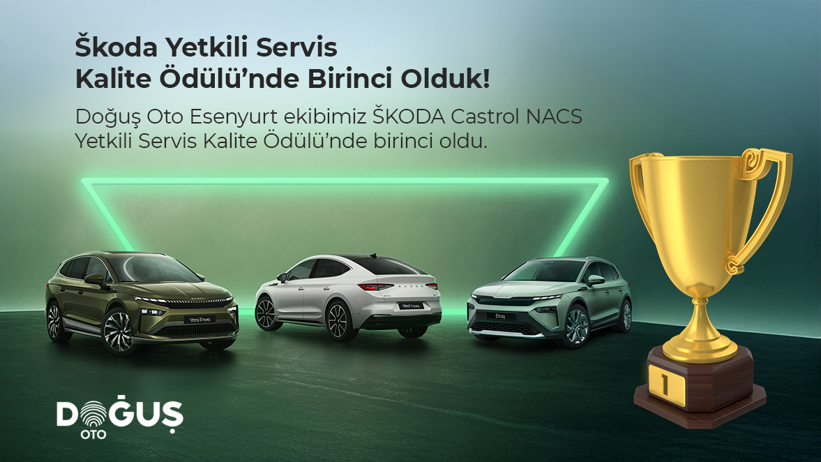 Doğuş Oto Esenyurt Ekibimize Altın Madalya